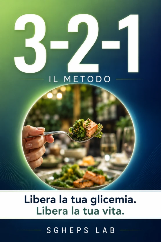 Metodo 3-2-1 - La rivoluzione del piatto per diabetici